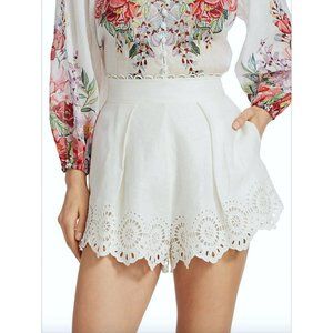NEW Zimmermann Bellitude Scallop Shorts 1 Small